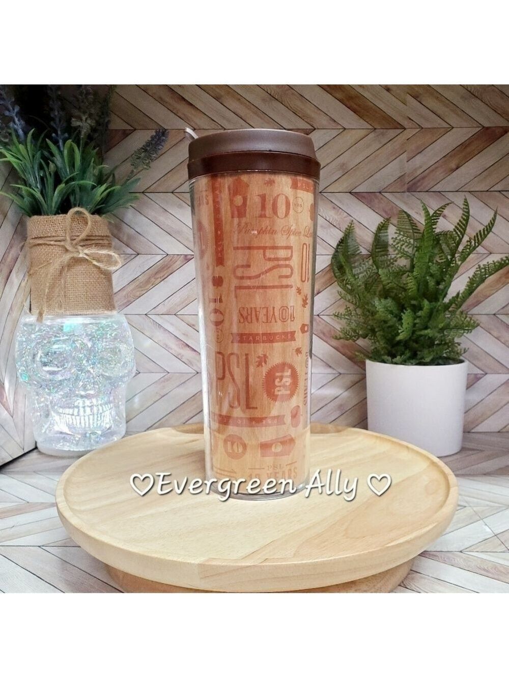 Starbucks Pumpkin Spice Latte Tumbler Hot Cup 16 oz Fall